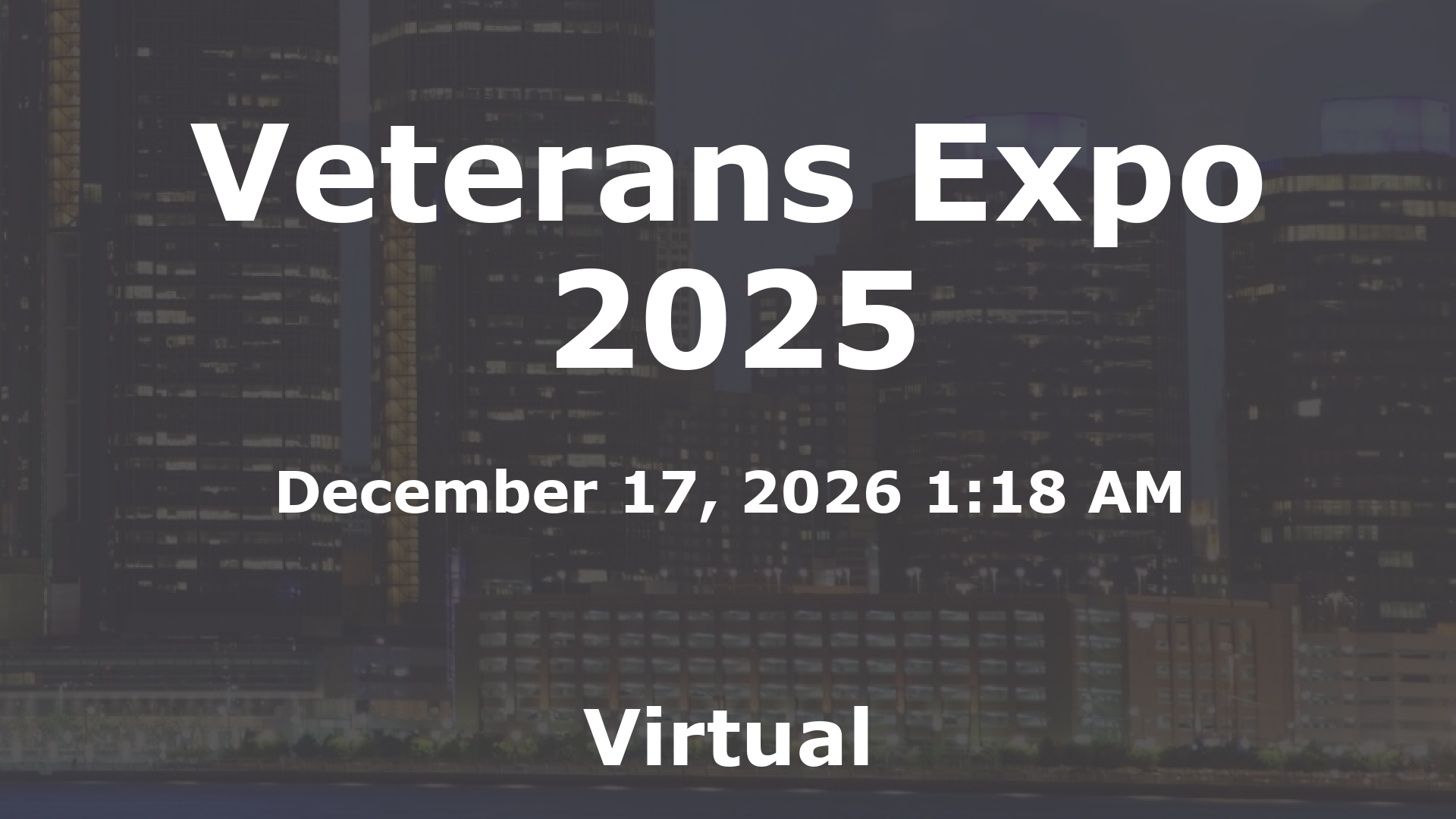 Veterans Expo 2025 event image